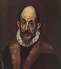 El Greco selfportrait