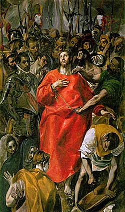 Disrobing of Christ. 1577-1579. Oil on canvas. Toledo Cathedral, Toledo, Spain