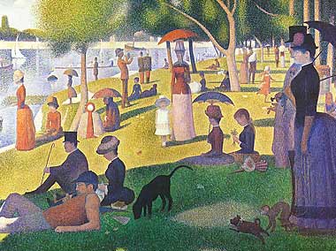 Sunday Afternoon on the Island of La Grande Jatte by Georges Seurat